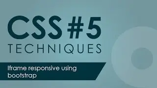 Iframe responsive using bootstrap css framework