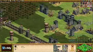 Voobly AOE2 1.6: BF Lord, 4 vs 4 team game