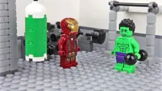 Cartoons for Kids  Lego Hulk Gym Fail Лего Халк мультфилмы