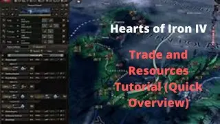 Hearts of Iron IV - Trade and Resource Tutorial (Quick Overview)