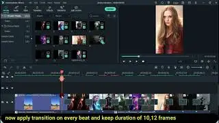 Edit a Beat Sync photo Transition on FILMORA | Thrift Shop Edit