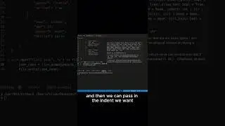 How To Indent Json File 📄 #tecknowfy #json #pythonprogramming