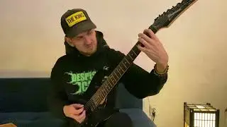 The Acacia Strain - The Lucid Dream feat. Jess Nyx guitar cover