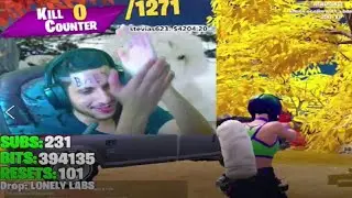 He's trapped in Fortnite forever