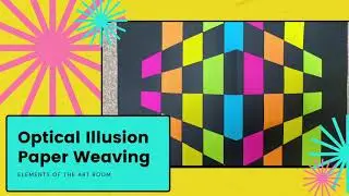 Paper weaving for elementary artists
