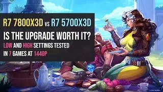 7800X3D vs 5700X3D - Is the Upgrade Worth It?