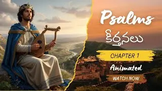 Psalms Chapter 1 | Psalms Chapter 1 Telugu Animated Bible Story