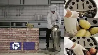 Peladoras de papas de BIMG Metvisa de 6 y 10 Kg