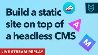 Building a static site with Jigsaw powered by the Contentful headless CMS | Matt Stauffer Livestream