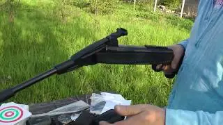 Baikal МР-512-52 пневматическая винтовка - Обзор, измерение скорости, стрельба 10м, 20м