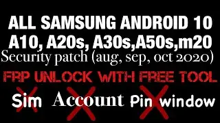 Samsung A series & M series frp bypass | how to hard reset locked all samsung | by mr. awwal 007