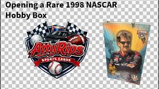 Opening a Rare 1998 NASCAR Hobby Box! 1998 Press Pass VIP