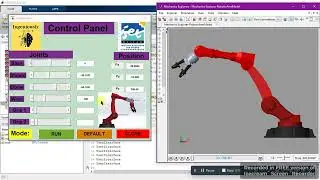 6 DOF Robotic Arm Simulation with Simscape Multibody in MATLAB Simulink