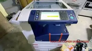 How to check quality for copier xerox Wc 7855 machine