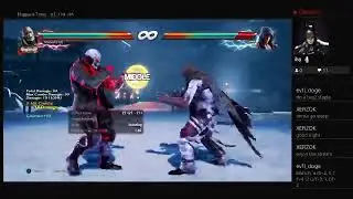 Streaming Tekken 7 Practice Mode