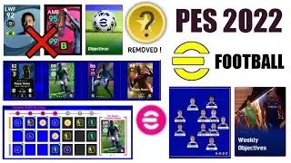 EFOOTBALL 2022 NEW FEATURES AND EVENTS (PES 2022)
