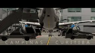 【🔴XPLANE 12】Campinas - Curitiba - Flight Factor A320