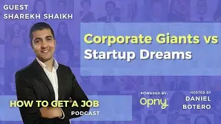 Corporate Giants vs Startup Dreams - How to Get a Job Podcast - Episode 332