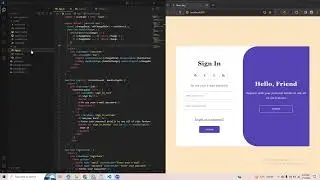 Sign In and Sign Up form with React.js || Full Stack Web Development