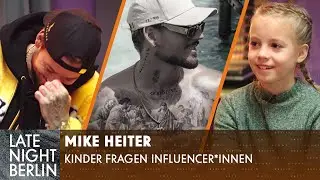 Mike Heiter, wie viel drückt Angela Merkel? | Kinder fragen Influencer | Late Night Berlin
