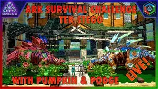 The Ark Survival Guide Challenge1: Taming a Tek Stego Live!