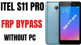 Itel S11 pro Frp Bypass | Google Account Remove 8.1| New & final solution100% 2021
