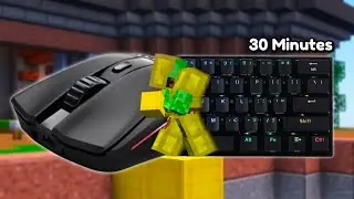 [30 Minutes] Hypixel Bedwars ASMR Keyboard & Mouse Sounds