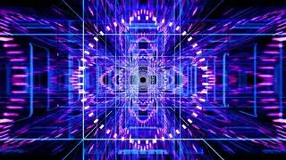 Torus Tunnel VJ Loop Background 4k screensaver 4k 60fps