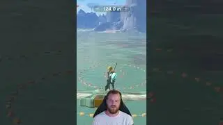0.9 NEW RECORD Bird Man Flight Research Minigame | Zelda Tears of the Kingdom #shorts #shortsvideo