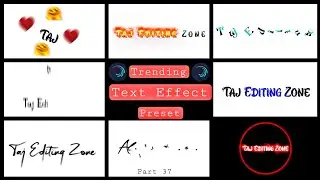 New 😍 2022 Text Effect Preset Alight Motion || 2022 Trending Text Effect Preset || Text Effect 2022