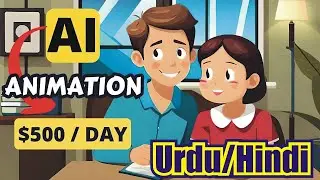 Earn Money With AI By Creating Animation Video ! AI Animation ! Kids Learning Video