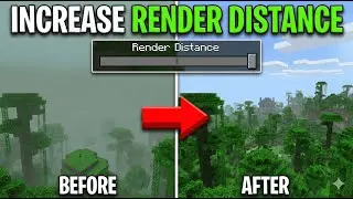 How To Increase Render Distance on Server (also Aternos etc.)