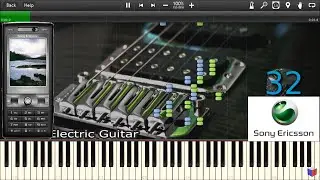 SONY ERICSSON RINGTONE ON 32 INSTRUMENTS [Synthesia]