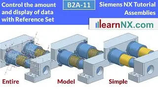 Siemens NX Tutorial | How to use Reference Set in NX