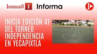 INICIA EDICIÓN 41 DEL TORNEO INDEPENDENCIA EN YECAPIXTLA