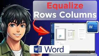 How to Make Columns and Rows the Same Size in Microsoft Word (Full Guide 2026)