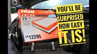 How To Change Your Engine Air Filter and Save $$$!
