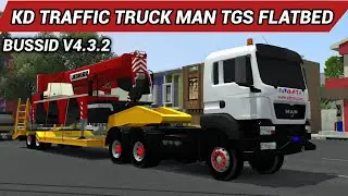 Kodename Traffic Truck MANS TGS FLATBED | BUSSID V4.3.2