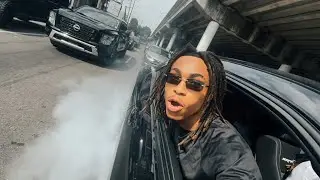 POV CUTTING UP IN HELLCATS & SCATPACKS IN STAND STILL TRAFFIC