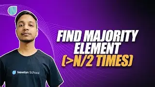 Majority Element | Moore's Voting Algorithm | Fly with Coding | Newton School
