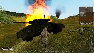 НАКАЗЫВАЕМ ЧИТЕРКА НА Т-90 sem & neeko DayZ Epoch Arma 2 Genesis server 08.05.2025