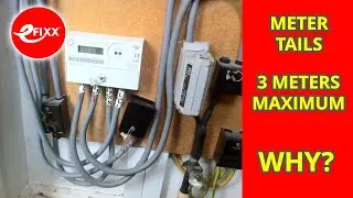 WHY are CONSUMER UNIT meter tails a maximum of 3 METERS long?