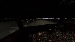 (Xplane11) 727 Taxi, Takeoff and Compressor Stall