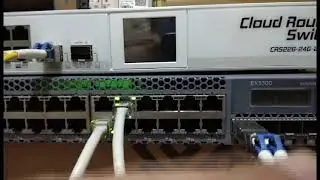 Test Ericsson SFP 10Gbase on Mikrotik CRS vs Juniper EX3300