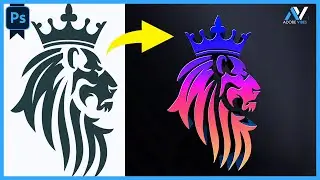 Vector Image To 3D Logo in Photoshop | 3D Logo In Photoshop | Photoshop Tutorial