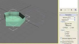 Using Shapes and the Extrude Modifier