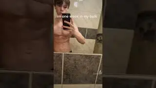One week into my bulk 