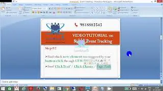 Google Analytics Event Tracking Part 2