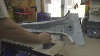 Ауди Q3, клеим все что можно. Часть 2. Body repair after an accident.