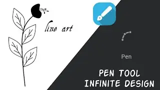 Pen Tool Infinite Design App for Beginners